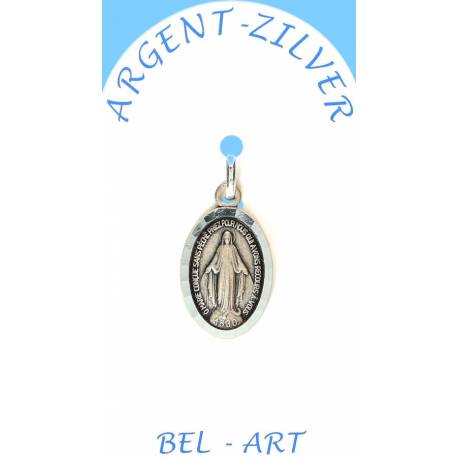 Medaille Zilver - Wonderbare - 17 mm 