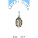 Médaille Argent - Miraculeuse - 17 mm