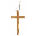 Croix Murale - 17 cm - Bois d'Olivier