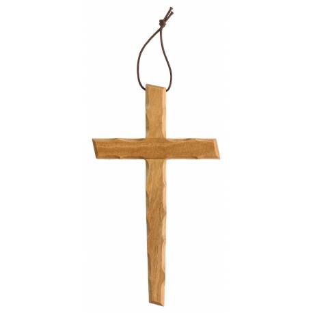 Kruisbeeld - 13 cm - Olijvenhout 