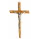 Croix Murale - 20 cm - Bois d'olivier
