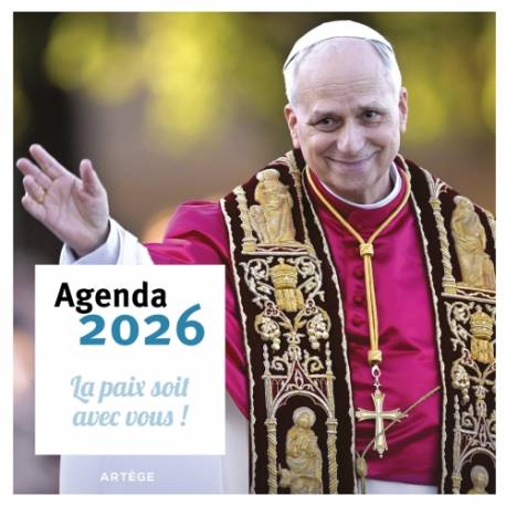 Agenda 2026 - Pape Léon XIV - La paix soit avec vous! 