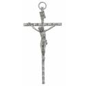 Croix Murale - 11 cm - Métal Nickelé