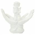 Engel biddend in handen de 09 cm 