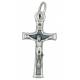 Kruisje 20 x 17 mm Metaal Verzilverd 