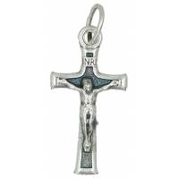 Kruisje 20 x 17 mm Metaal Verzilverd 