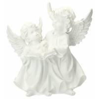 Duo d'anges Ht 21 cm