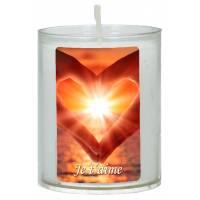 Bougie de circonstance 65 x 50 mm - Je t'aime