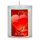 Bougie de circonstance 65 x 50 mm - Je t'aime