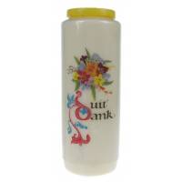 Noveenkaars / wit / Uit dank 