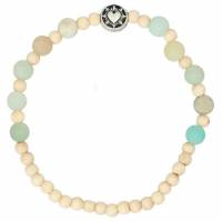 Bracelet sur élastique Amazonite 8 mm