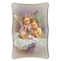 Kader 7 X H10 cm - 2 Engelen + Kindje 