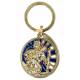 Porte-Clefs doré - St Christophe - 35mm