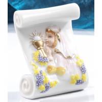 Cadre 08 Cm Communiante Porcelaine