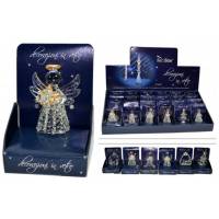 Kerstbeeldjes in glas 24 / Display 