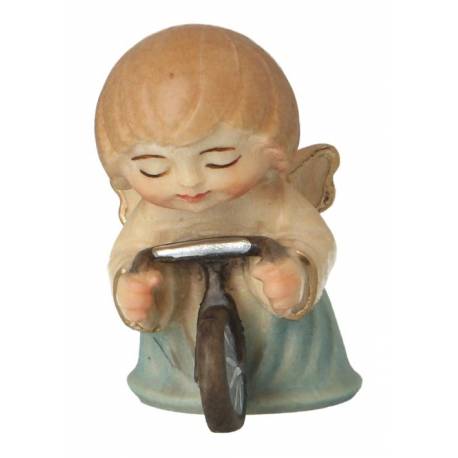 Ange avec vélo - 4 cm couleur