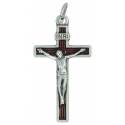 Croix 30 X 18 mm Email rouge