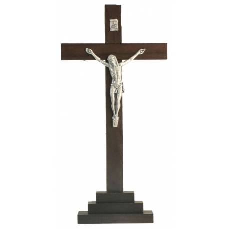 Croix sur Base - 19 X 6.5 cm - Bois