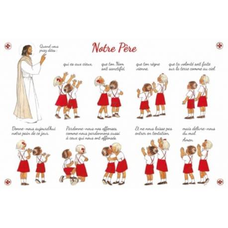 Carte A5 - Notre Père 