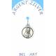 Médaille Argent Vierge Banneux 14 mm