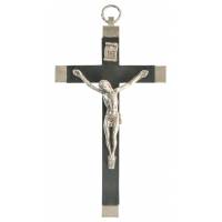 Kruisbeeld - 11 Cm - Metaal - Zwart 