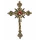 Croix Murale - 20 cm - Métal Doré