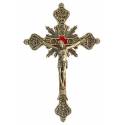 Croix Murale - 20 cm - Métal Doré