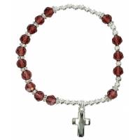 Bracelet sur élastique Améthyste / Février