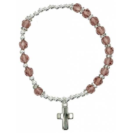 Bracelet sur élastique Alexandrite / Juin