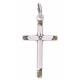 Croix 22 X 14 mm - Métal Argenté