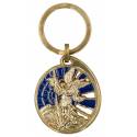 Porte-Clefs doré - Saint Michel - 35mm