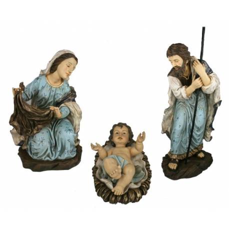 Kerstgroep 80 Cm Heilige Familie (3 Stuks) 