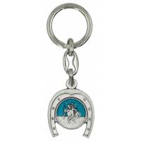 Porte-Clefs Fer à cheval St Christophe
