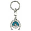 Porte-Clefs Fer à cheval St Christophe