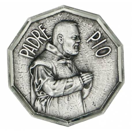 Méd. Aimantée - St P. Pio - 28 mm