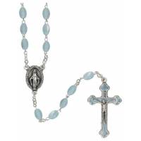 Chapelet Imitation Nacre - Bleu