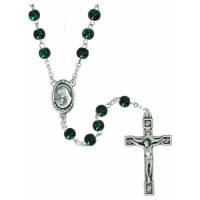 Chapelet Verre vert