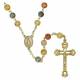 Rozenkrans op goud ketting 