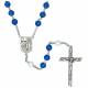 Rozenkrans Lourdes Versch. blauw + onze vaders wit 