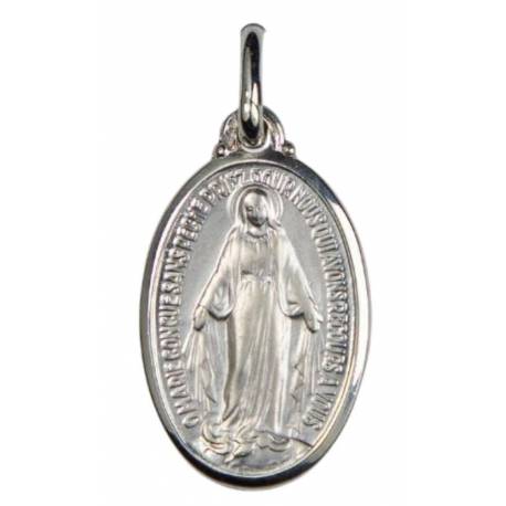 Médaille argent Miraculeuse 22 mm