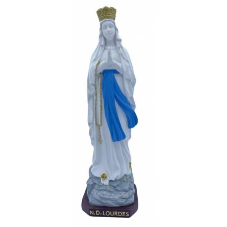 Statue 15 cm - N.D. de Lourdes couronnée