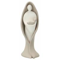 Moder met king 14 cm - imitatie porselein 