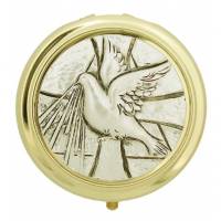 Pyxide Dorée Diam 50 mm - Colombe Mét. Agté