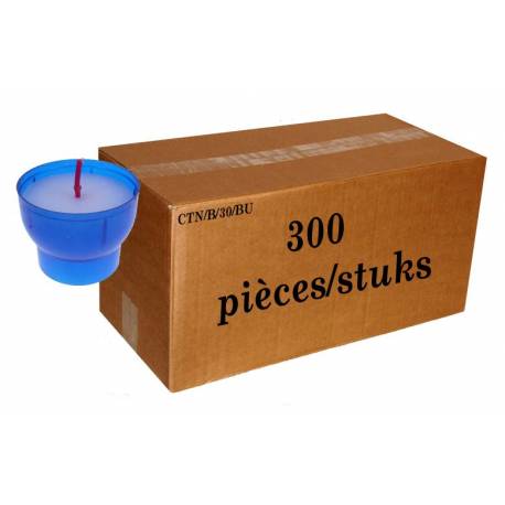 Offerlichten - 300 / doos - blauw 