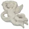 Ange à pendre en pierre 34cm x 24 cm