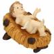 Enfant-Jesus 11 Cm + Berceau