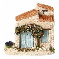 Provencaalse decor Huis - 13x8x12 cm 