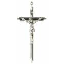 Kruisbeeld 14 cm - Metaal Verzilverd 