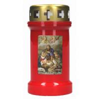 Bougie 3J / CD / rouge / Nativité