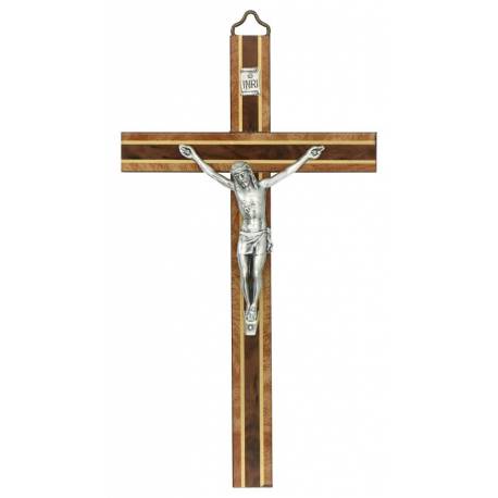 Kruisbeeld - 17 cm - Hout 